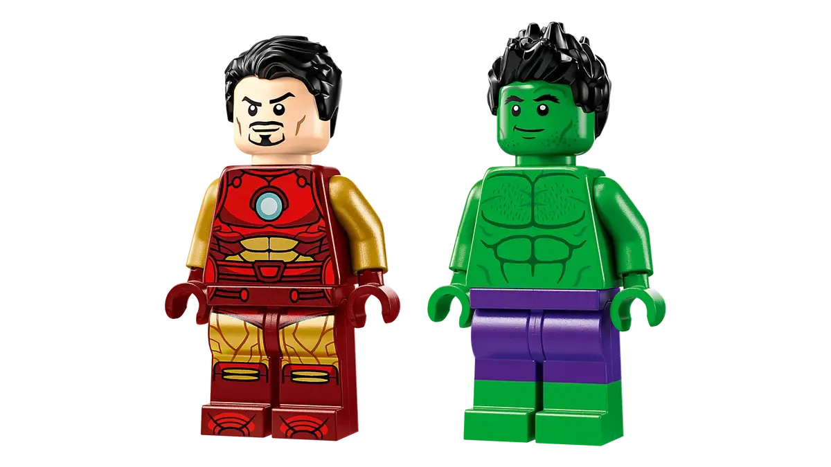 Конструктор Lego Super Heroes Железный человек на мотоцикле и Халк 76287 — фото 6