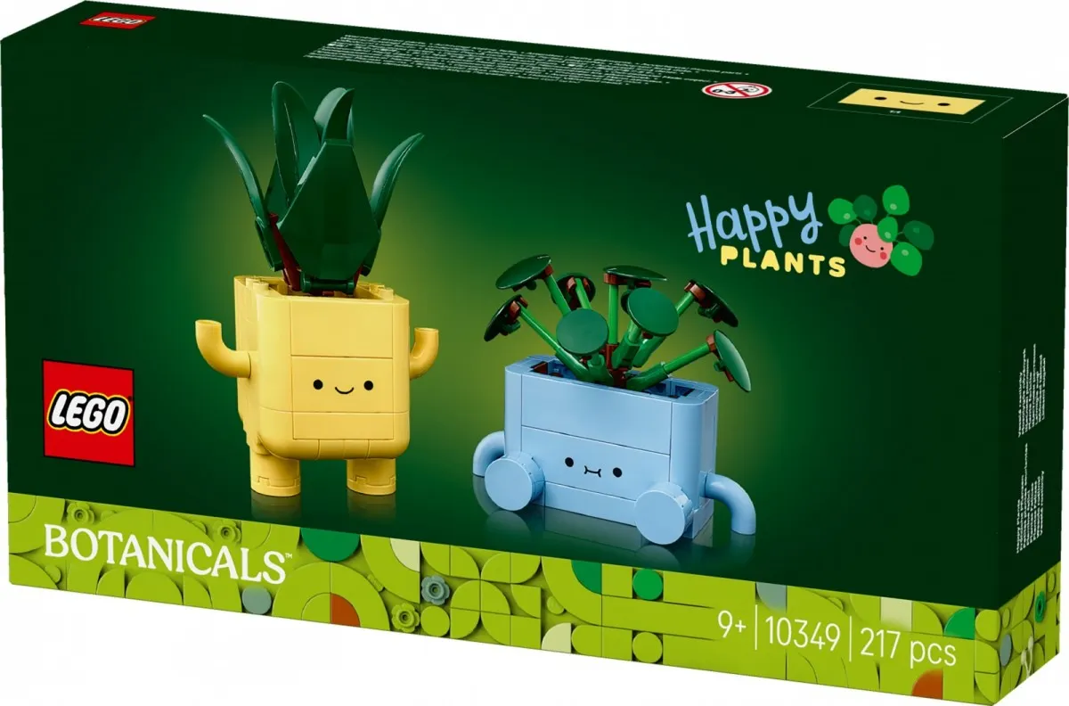 Конструктор Lego Botanical Счастливые растения / 10349