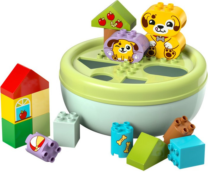 Конструктор Lego Duplo Сортировщик фигур: дом для щенков / 10441