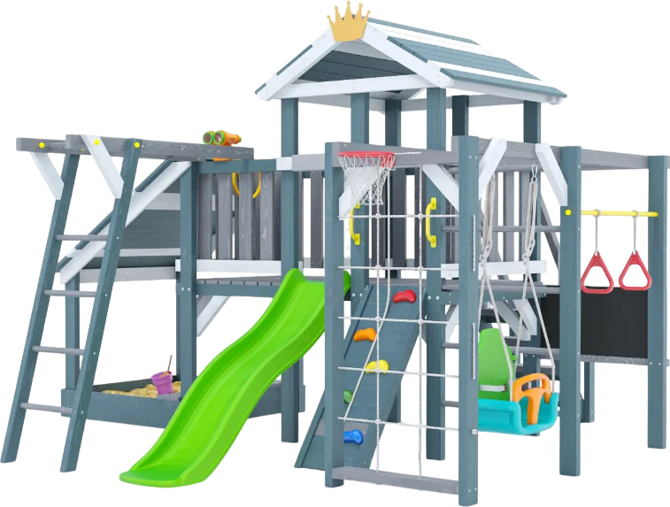 Игровой комплекс Савушка Baby Play-13 / СБП-13-ИНД-ДКР (индиго)