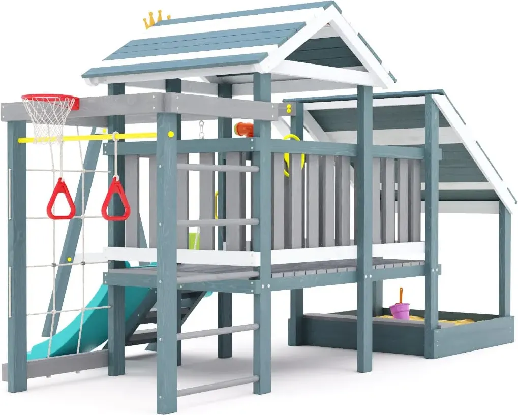 Игровой комплекс Савушка Baby Play-12 / СБП-12-ИНД-ДКР (индиго) — фото 2