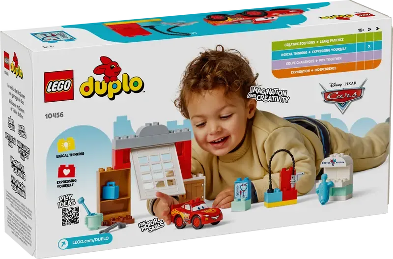 Конструктор Lego Duplo Визит МакКвина в гараж Дока / 10456