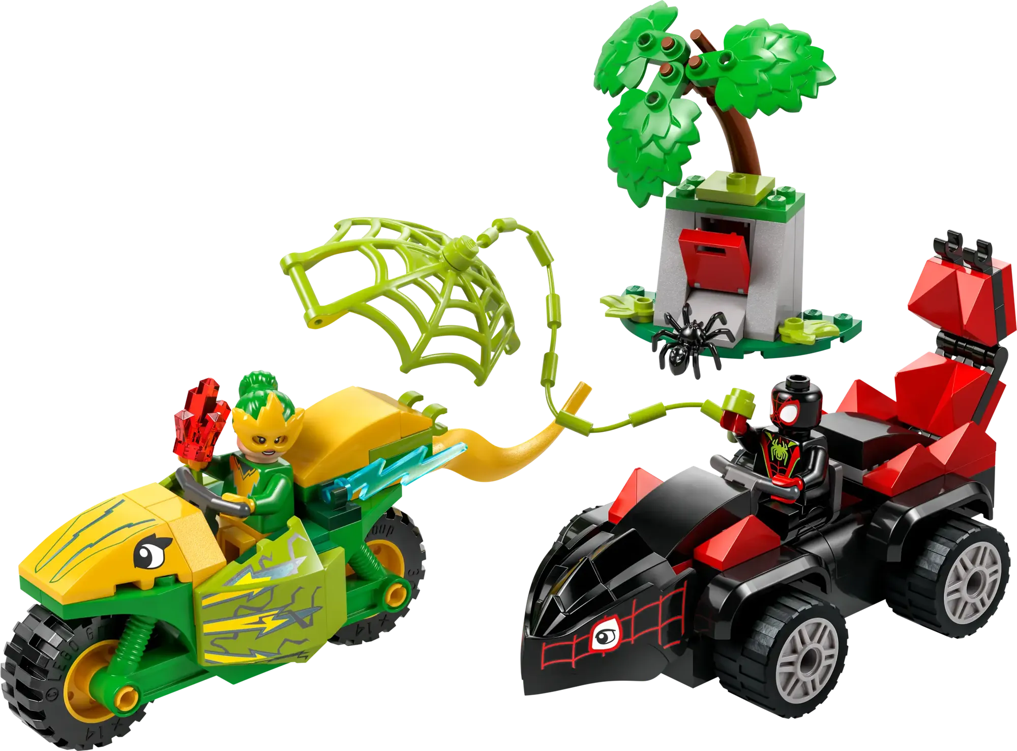 Конструктор Lego Marvel Погоня Диногонщика Спина за Электро / 11198 — фото 2