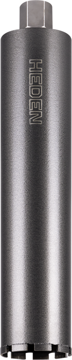 Коронка HEDEN Алмазная 102x450мм 1.1/4" UNC / 410.006 (9 сегментов) — фото 2
