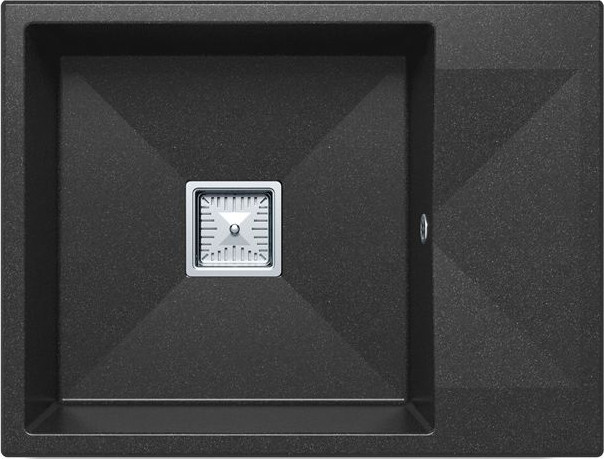 Мойка кухонная Polygran Blade 660 (черный)