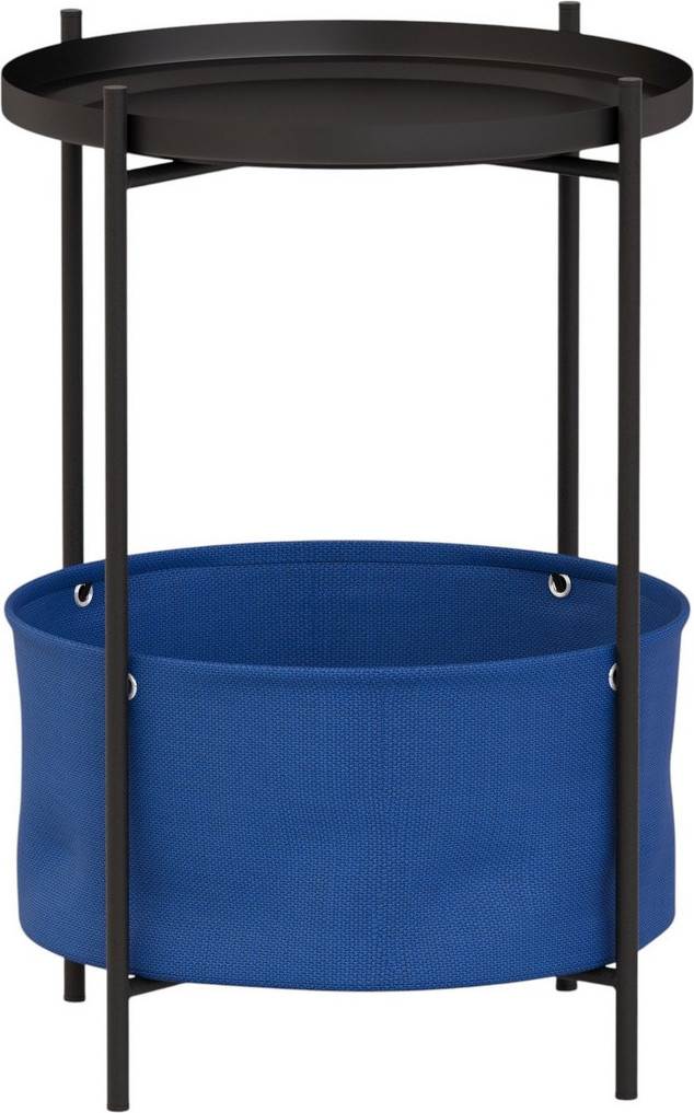 Журнальный столик Lavaris Элдэй Cuba Denim (синий/черный муар) — фото 2