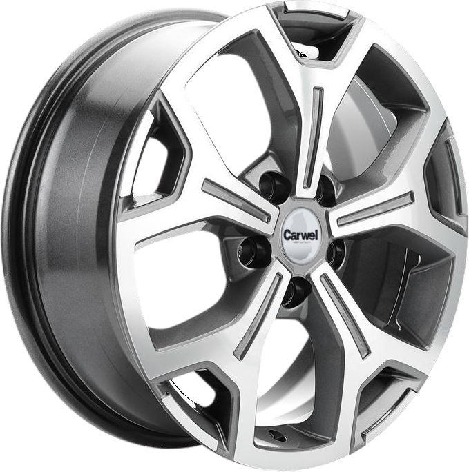 Литой диск Carwel Талкас Geely Сoolray 17x6.5" 5x114.3мм DIA 54.1мм ET 45мм (AGR)