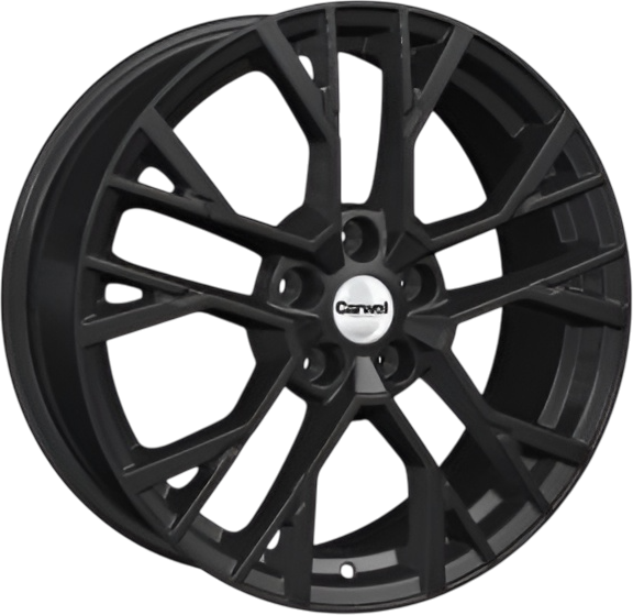 Литой диск Carwel Камак 18x7" 5x112мм DIA 57.1мм ET 45мм BL