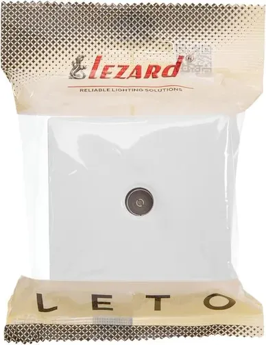 Розетка Lezard Leto 752-0200-130 (белый) — фото 4