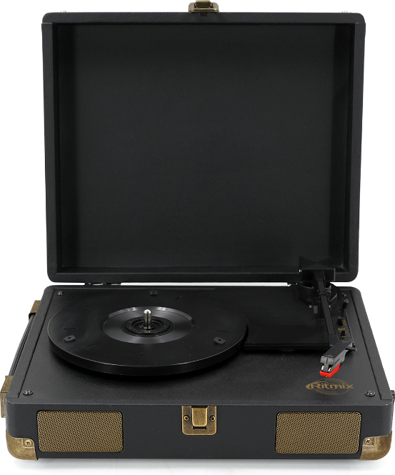Проигрыватель виниловых пластинок Ritmix LP-100 (черный) — фото 2