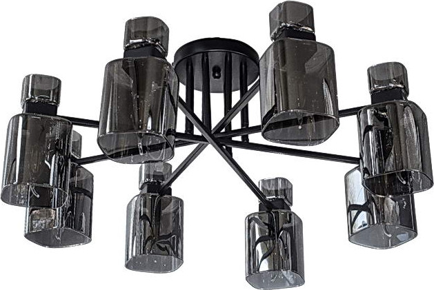 Люстра Aitin-Pro НПБ 02-8x40-105 / 07507/8 (черный)