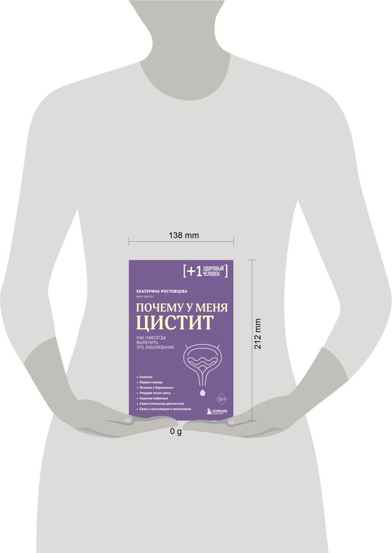 Книга Бомбора Почему у меня цистит. Как навсегда вылечить это заболевание (Ростовцева Е.С., 9785042310584) — фото 4