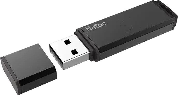 USB flash накопитель Netac U351 USB3.0 32GB (NT03U351N-032G-32BK) — фото 3