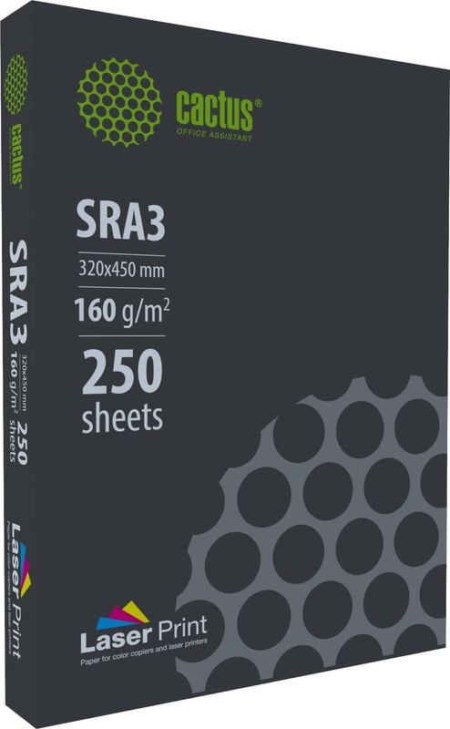 Бумага Cactus CS-LPSRA3160250