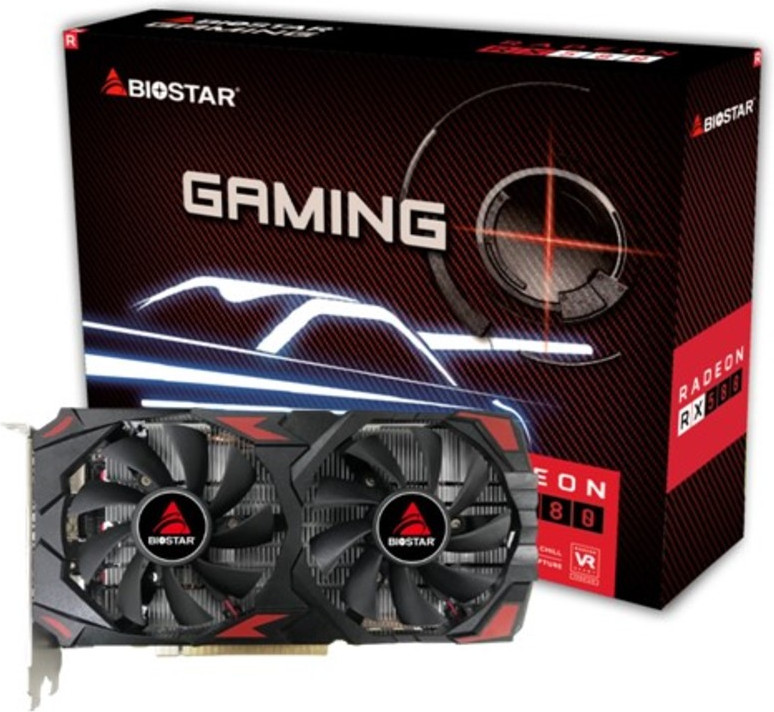 Видеокарта Biostar RX580 RX 580 8Gb GDDR5 (VA5815RQ82) — фото 2