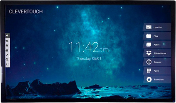 Интерактивная панель Clevertouch Lux 1541028+1541041