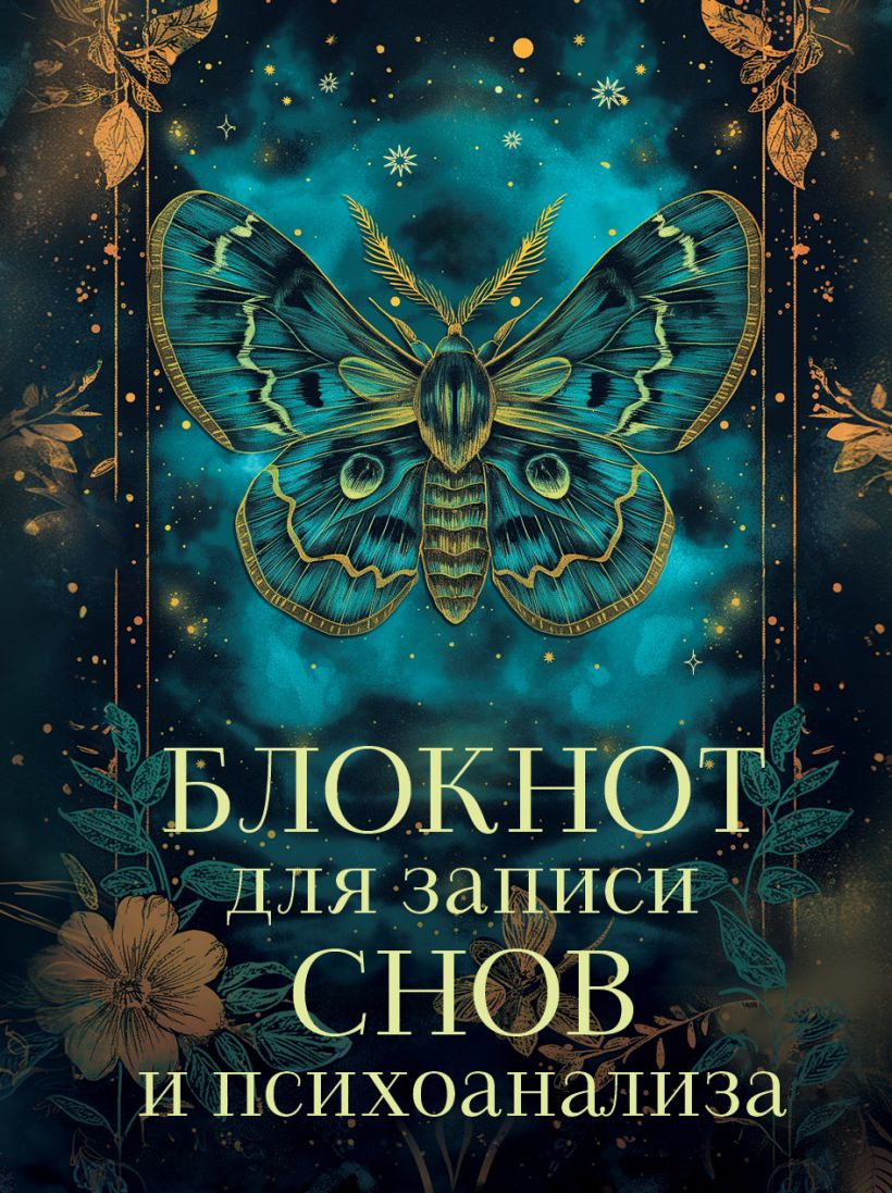 Творческий блокнот Эксмо для записи снов и психоанализа (9785042025211)