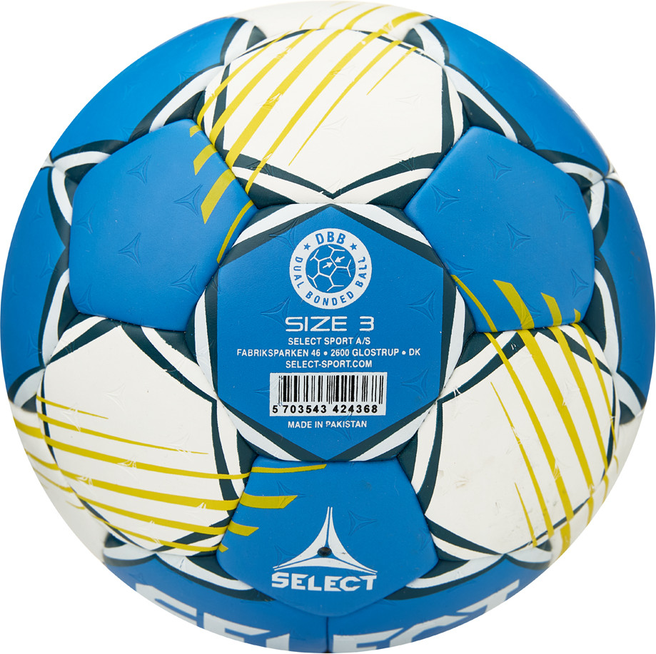 Гандбольный мяч Select HB Force DB V25 / 1622858205 (р.3, синий/белый) — фото 5