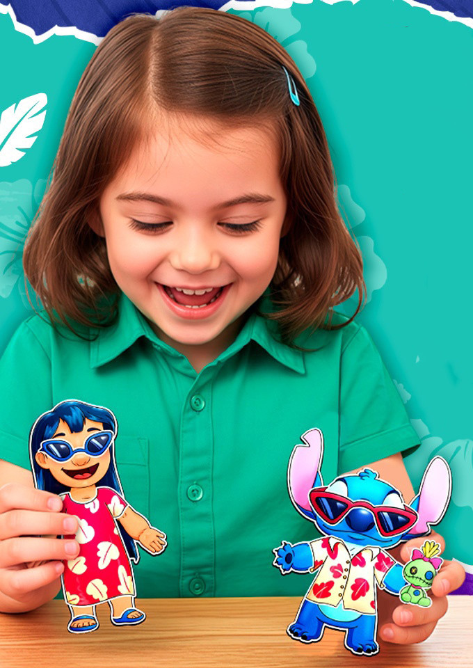 Развивающий игровой набор Sima-Land Магнитный Лило и Стич Классные друзья / 10885696