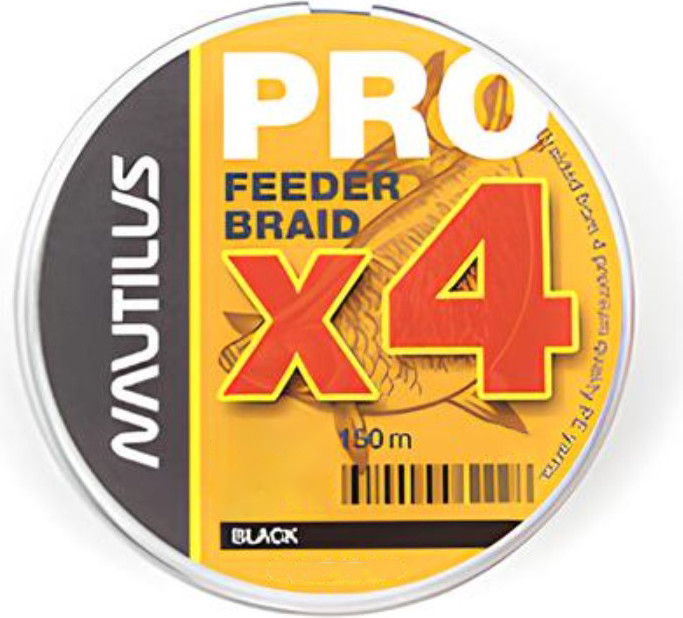 Леска плетеная NAUTILUS Pro Feeder Braid Black d-0.12 5.5кг 12lb / 06-24259521 (150м) — фото 2