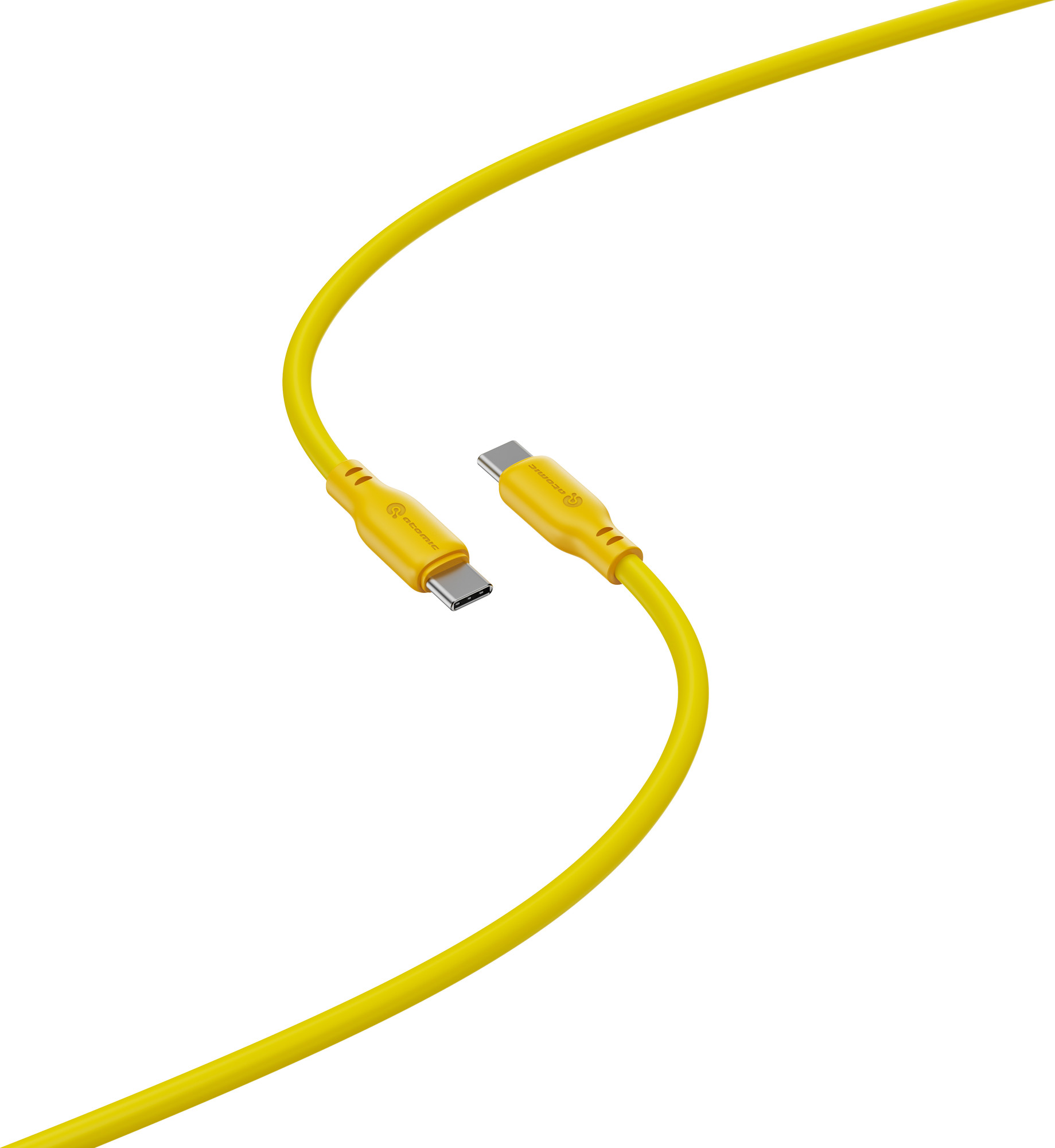 Кабель Atomic Elgato USB-C-USB-C PD 60W / 30.376 (1.5м, желтый) — фото 3