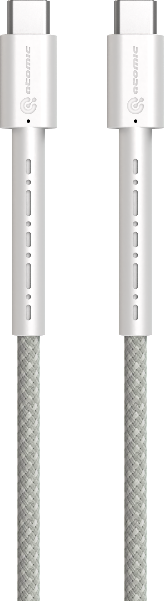 Кабель Atomic Wildcore USB-C-USB-C PD 60W / 30.366 (1.5м, белый)