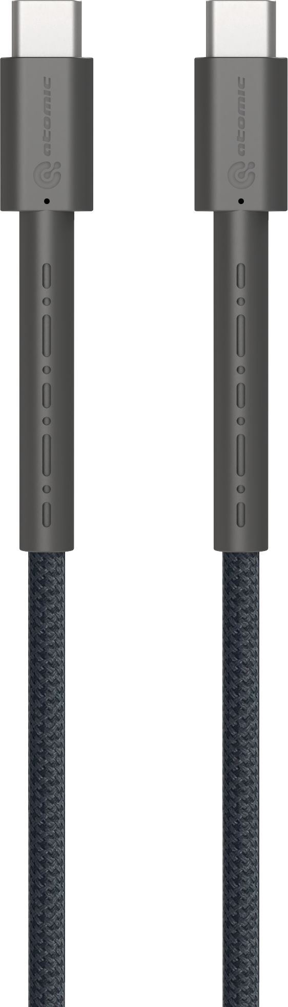 Кабель Atomic Wildcore USB-C-USB-C PD 60W / 30.365 (1.5м, темно-серый)