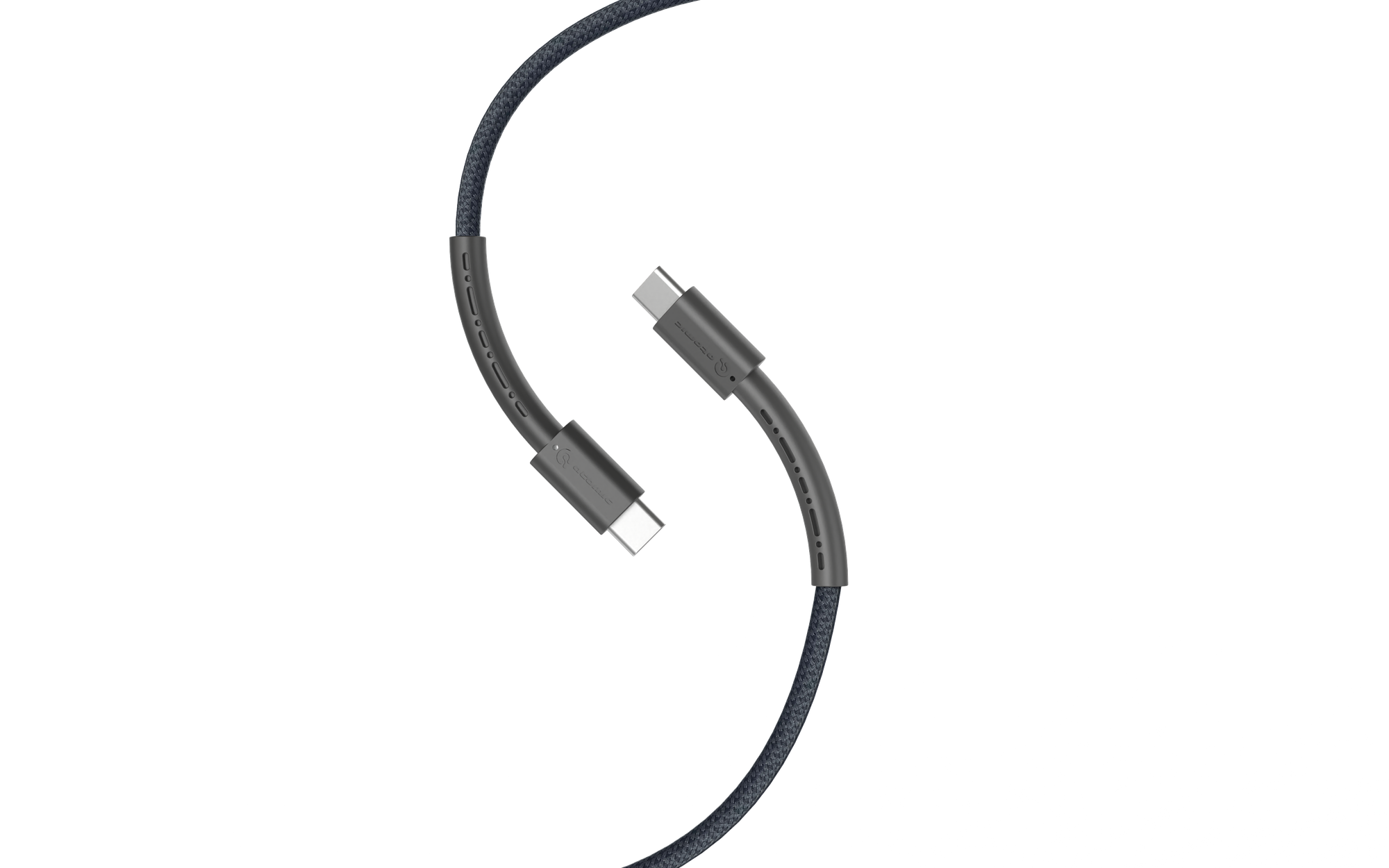 Кабель Atomic Wildcore USB-C-USB-C PD 60W / 30.365 (1.5м, темно-серый) — фото 3