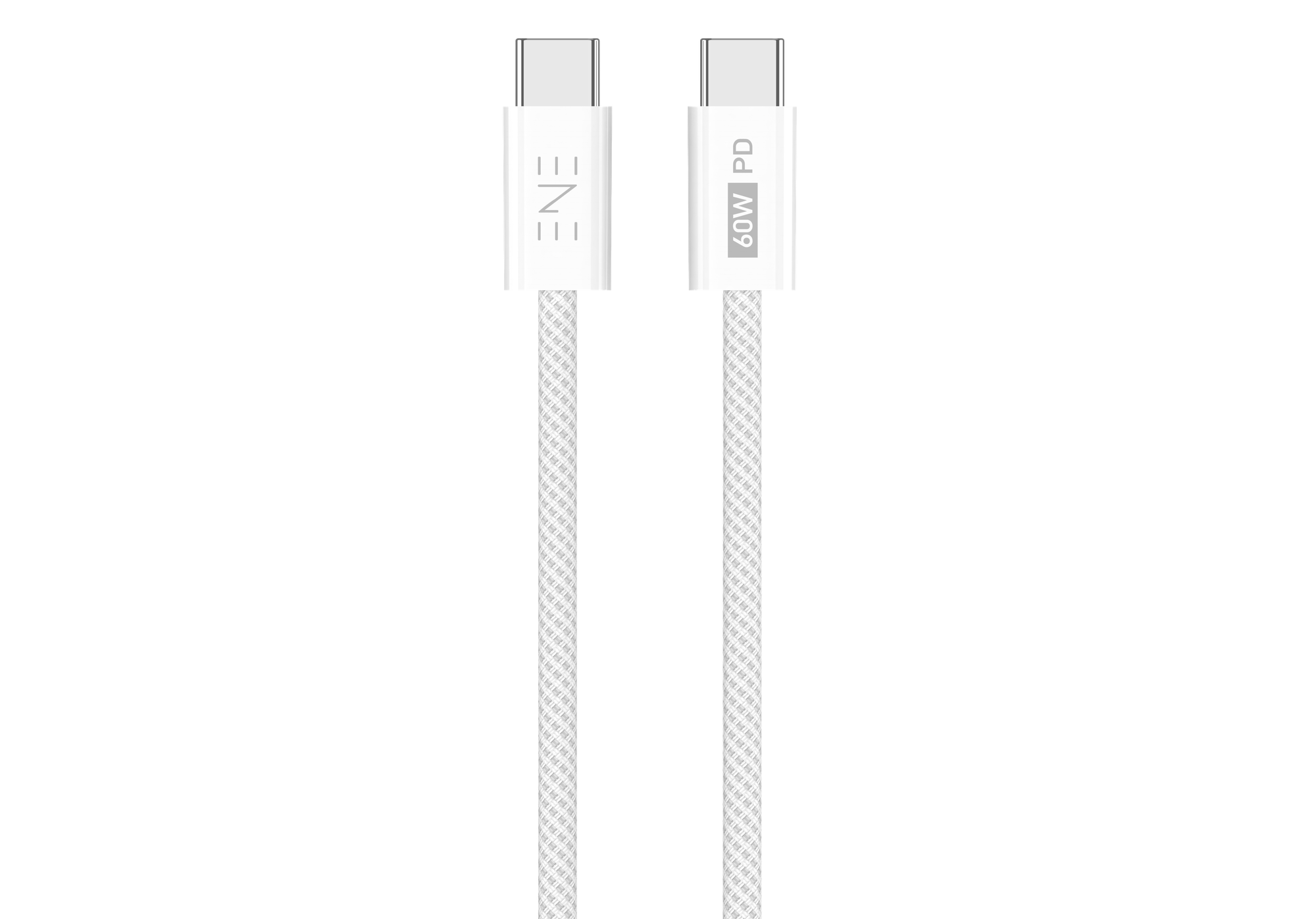 Кабель ENE Intro USB-C-USB-C PD 60W / 30.426 (1м, белый)