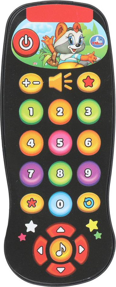Развивающая игрушка Умка Пульт черный 12+ / HT1429-R3