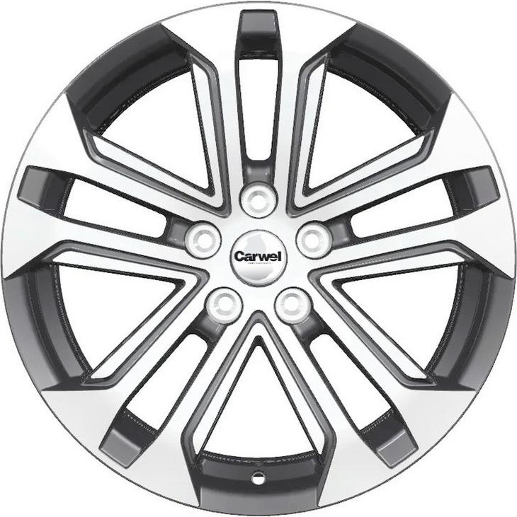Литой диск Carwel Куж 18x7" 5x114.3мм DIA 60.1мм ET 45мм AGR