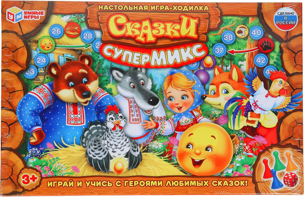 Настольная игра Умные игры Сказки. Супермикс / 4660254478800