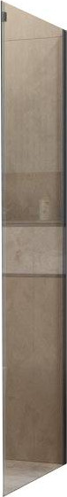 Душевая стенка BelBagno SOFT_CLOSE-1-90-FIX-C-GM