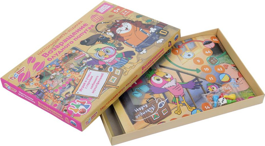 Настольная игра Умные игры Союзмультфильм. Возвращение блудного попугая / 4630395030007 — фото 6