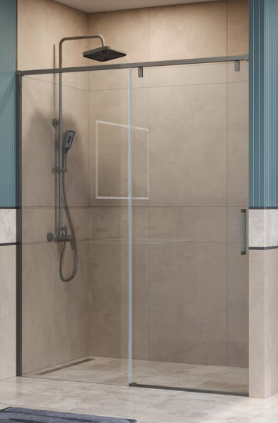 Душевая дверь BelBagno SOFT_CLOSE-1-BF-1-110-C-GM