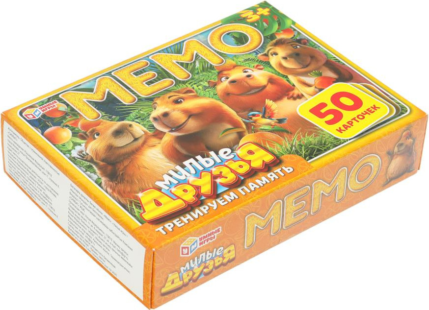 Настольная игра Умные игры Мемо Милые друзья / 4630395036306 — фото 6