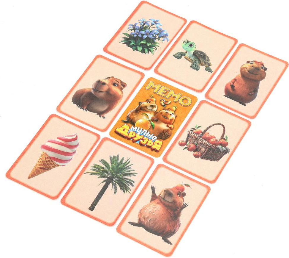 Настольная игра Умные игры Мемо Милые друзья / 4630395036306 — фото 3