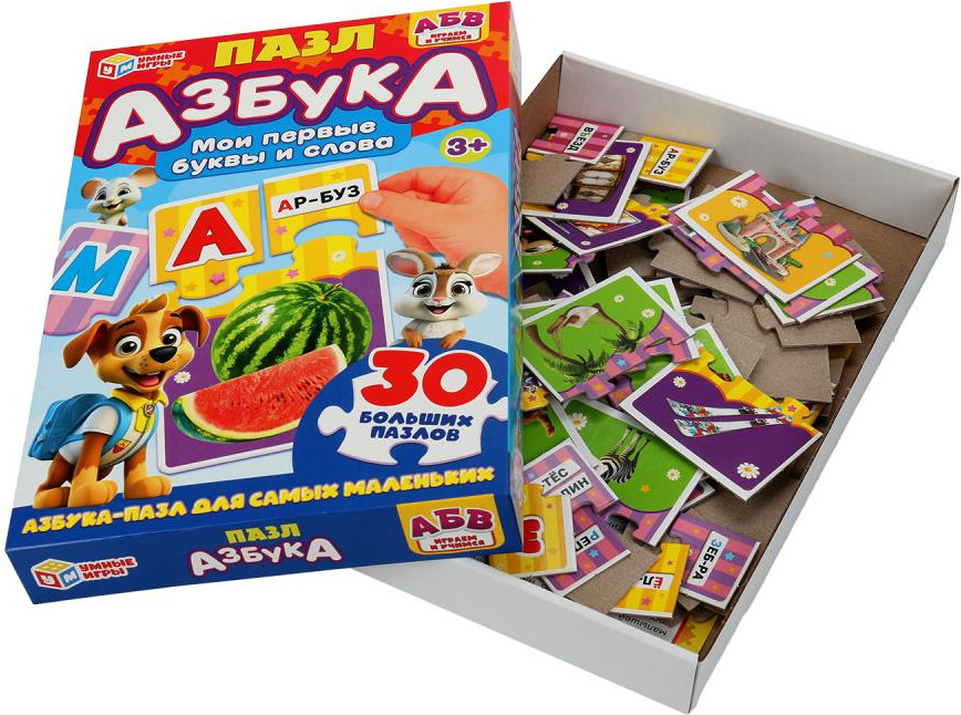 Развивающая игра Умные игры Азбука / 4630395014410 — фото 6