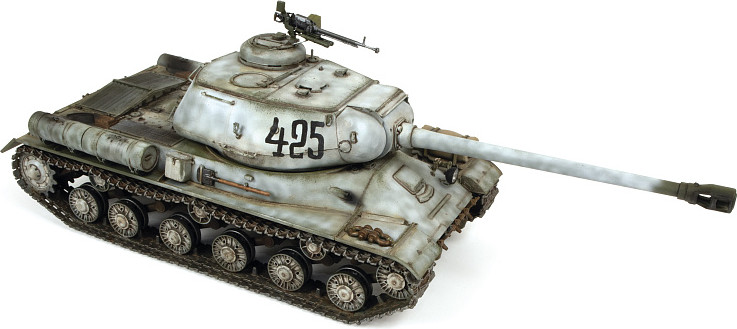 Сборная модель Звезда Советский тяжелый танк ИС-2 УЗТМ образца 1944 года / 3708 — фото 2