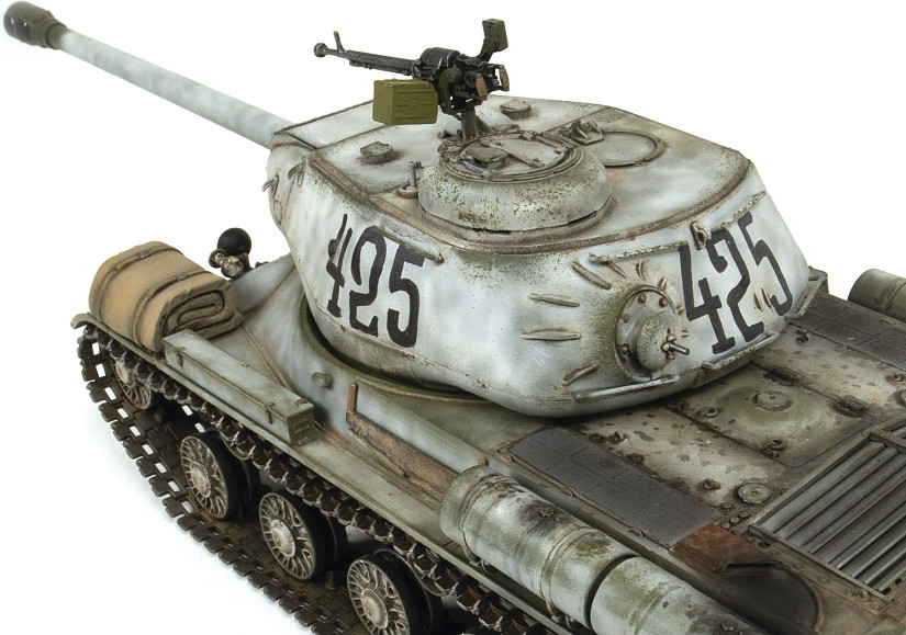 Сборная модель Звезда Советский тяжелый танк ИС-2 УЗТМ образца 1944 года / 3708 — фото 4