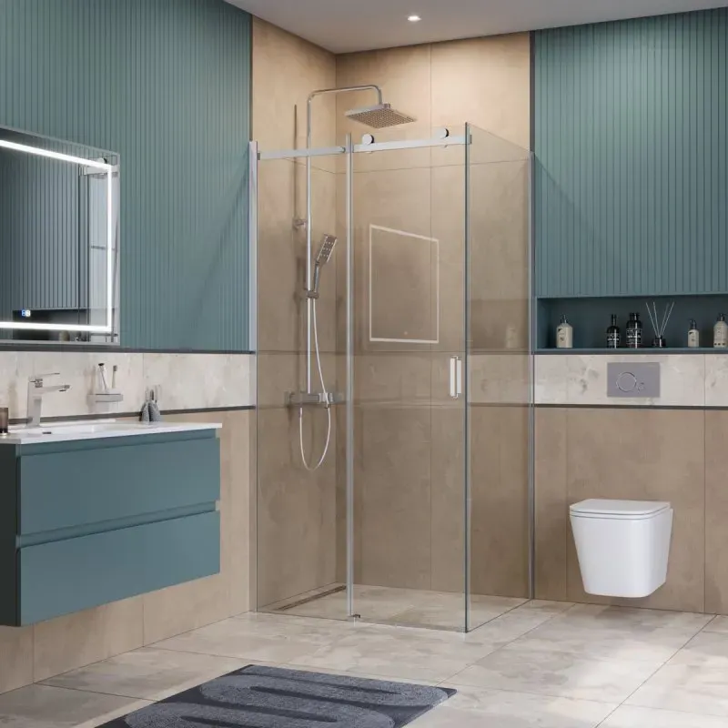 Душевой уголок BelBagno SOFT_CLOSE-2-AH-1-180/90-C-Cr
