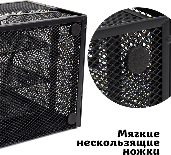 Органайзер настольный Darvish DV-15827BK (черный) — фото 5