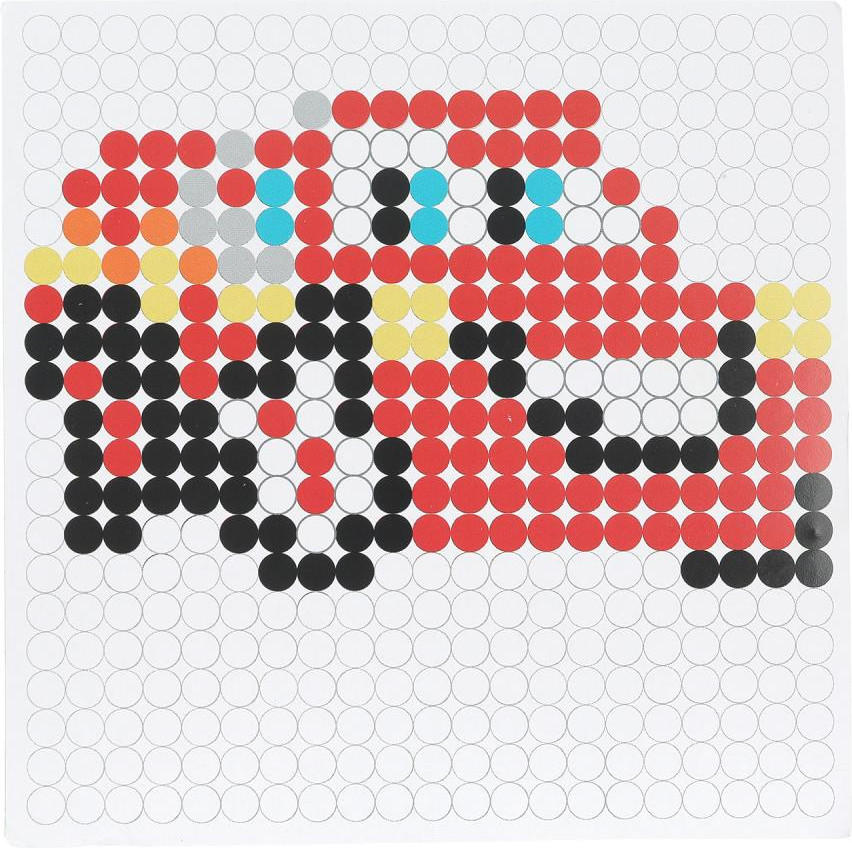 Развивающая игра MultiArt Термомозаика Тачки / IB400-120524 — фото 3
