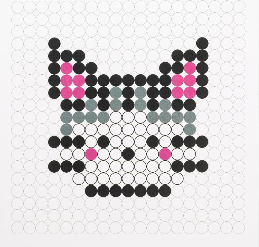 Набор для творчества MultiArt Брелок из термомозаики Кот / KEYCHCAT-122850 — фото 3