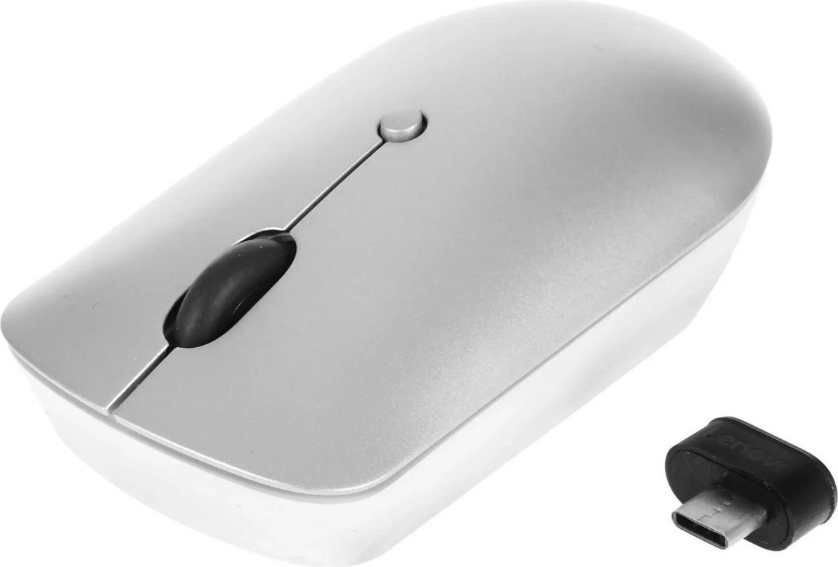 Мышь Lenovo 540 USB-C Wireless Compact / GY51D20869 (светло-серый) — фото 2