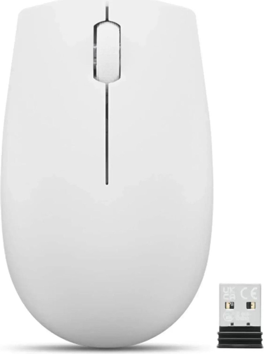 Мышь Lenovo 300 Wireless Compact / GY51L15677 (светло-серый) — фото 6