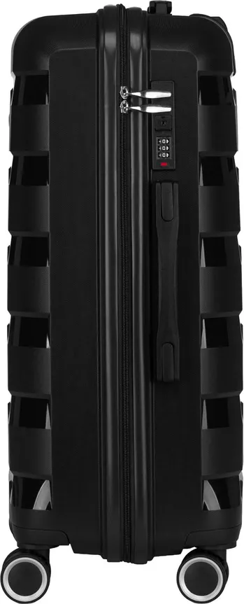 Чемодан на колесах Peterson PTN HPP-01-S (черный) — фото 3