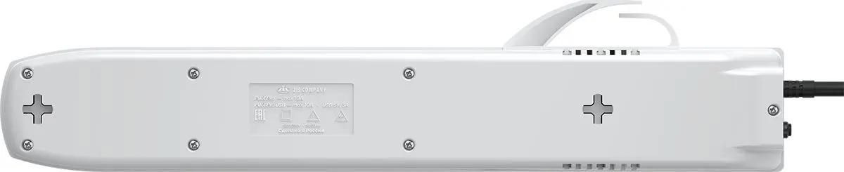 Сетевой фильтр Pilot Pro USB (3м, 6 розеток, серый) — фото 5