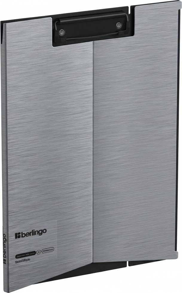 Папка для бумаг Berlingo Steel&Style / PPf_92102 (серебристый)
