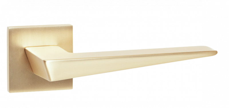 Ручка дверная Vettore R21.051 SSG (сатинированное золото)